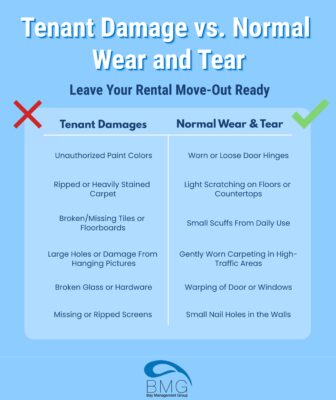 Normal Wear and Tear vs Damage: How to tell the Difference