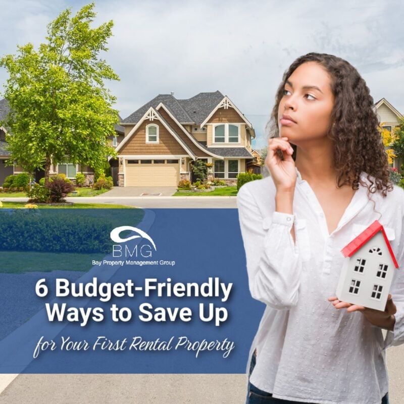how to save for your first rental property