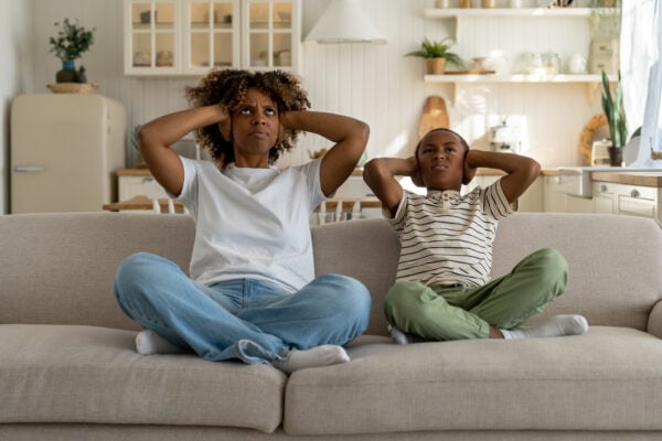 Tenants dealing with noise complaints in a rental property